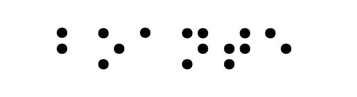 Braille Normal  Free Fonts Download