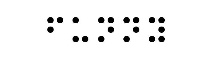 Braille Normal  Free Fonts Download