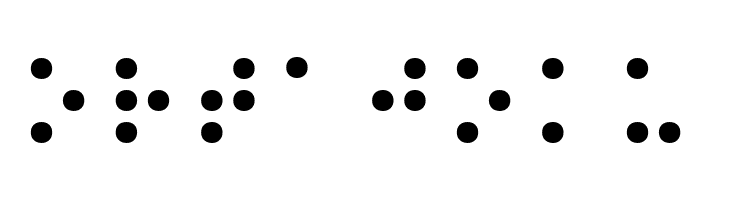 Braille Normal  Free Fonts Download