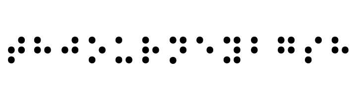 Braille Normal  Free Fonts Download