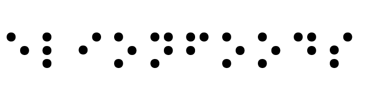 Braille Normal  Free Fonts Download