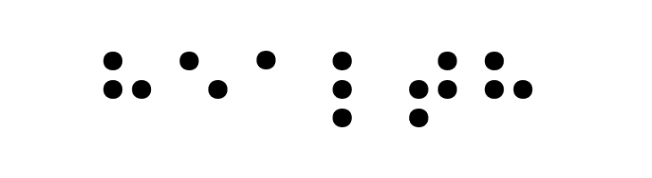 Braille Normal  Free Fonts Download
