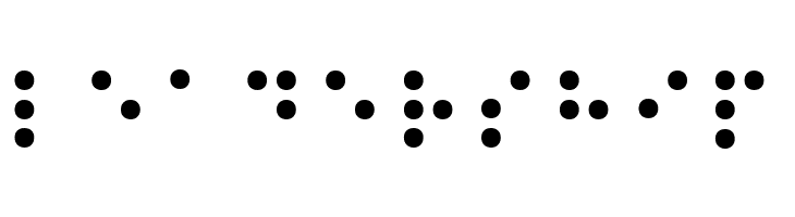 Braille Normal  Free Fonts Download