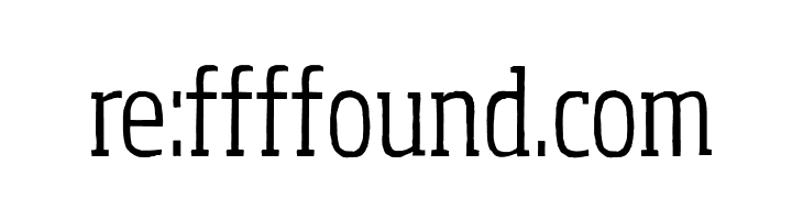 Sohoma Light Condensed  Free Fonts Download