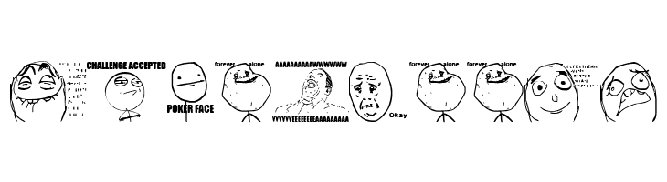 Memes by jopea302  Free Fonts Download