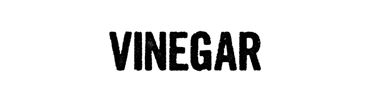 VINEGAR Growly Grin Font