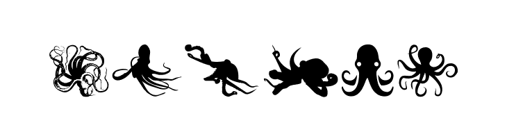 The Octopus  Free Fonts Download