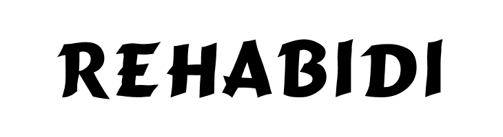 REHABIDI Cartoon Bold Font