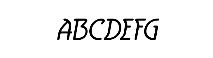 Aerolite Italic  Free Fonts Download