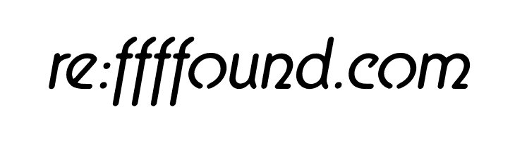 Aerolite Italic  Free Fonts Download