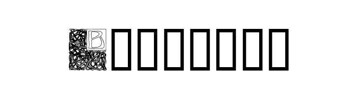 Art Nouveau Initials  Free Fonts Download