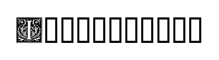 Ornamental Initials I  Free Fonts Download