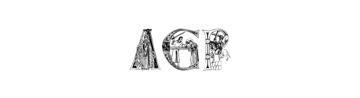 MedievalAlphabet  Free Fonts Download