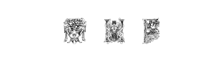 MedievalAlphabet  Free Fonts Download