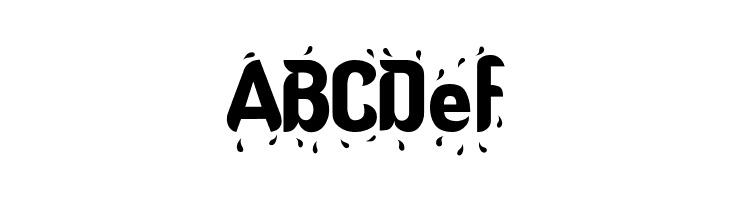 OregonWet  Free Fonts Download