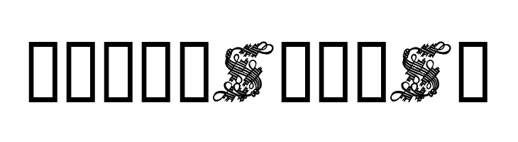 Ornamental Initials S  Free Fonts Download
