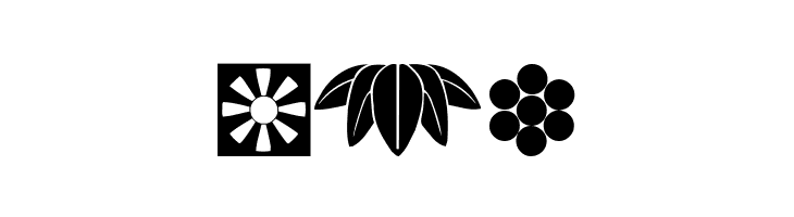 Oriental Icons IV  Free Fonts Download