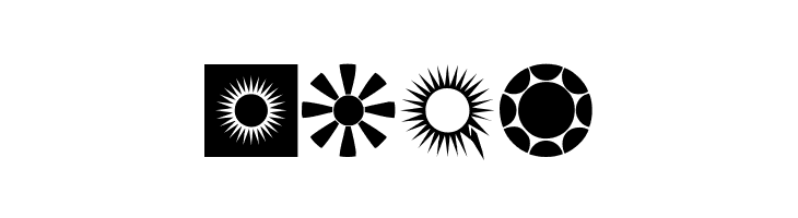 Oriental Icons IV  Free Fonts Download