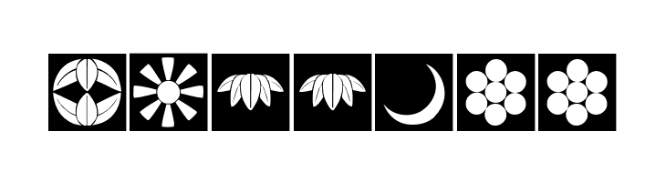 Oriental Icons IV  Free Fonts Download