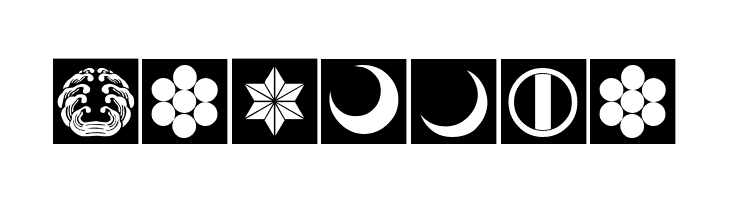 Oriental Icons IV  Free Fonts Download