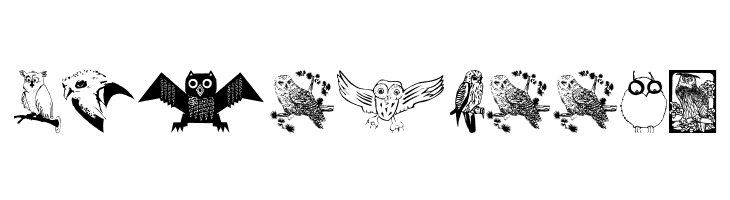 Carsten'sOwls  Free Fonts Download