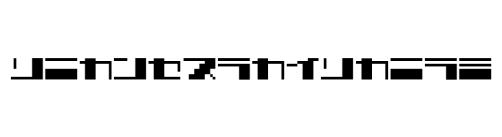 TECNO STRESS KATAKANA  Free Fonts Download