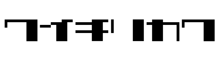 TECNO STRESS KATAKANA  Free Fonts Download