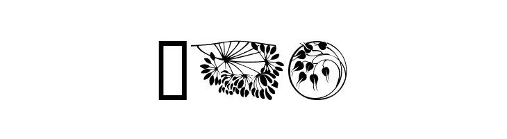 Ornamental Elements  Free Fonts Download