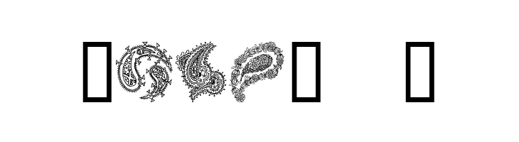 Paisley II  Free Fonts Download
