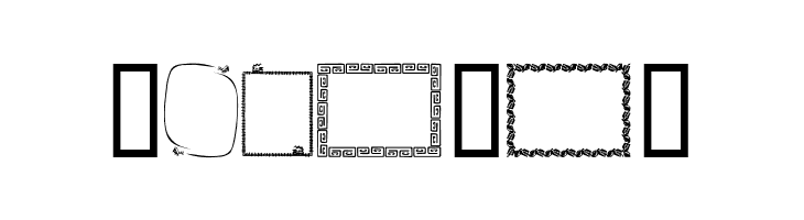 Frames and Backgrounds  Free Fonts Download