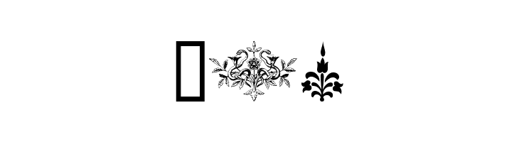 Ornamental Decoration  Free Fonts Download