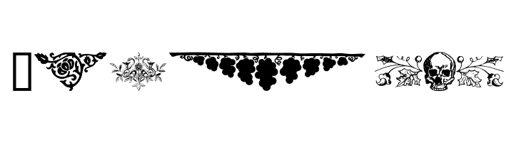 Ornamental Decoration  Free Fonts Download