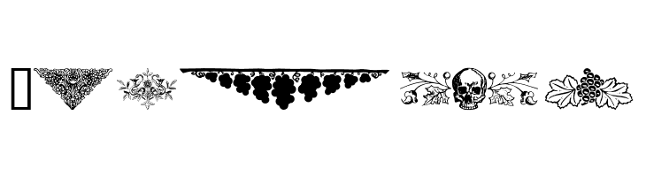 Ornamental Decoration  Free Fonts Download