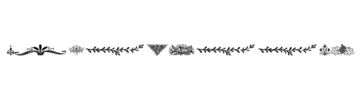 Ornamental Decoration  Free Fonts Download