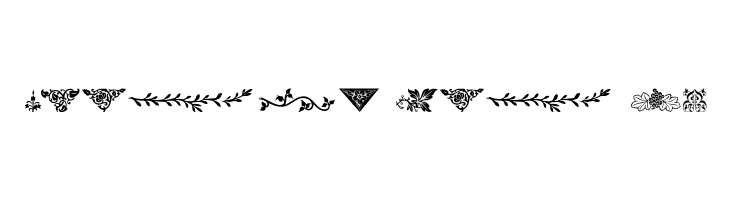 Ornamental Decoration  Free Fonts Download