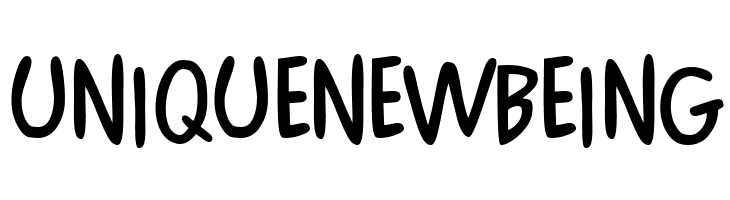 uniquenewbeing Comics Regular Font