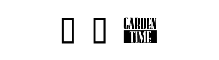 Garden Time  Free Fonts Download