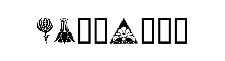 OldFloralIllustration  Free Fonts Download