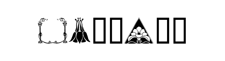 OldFloralIllustration  Free Fonts Download