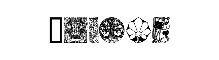 OldFloralIllustration  Free Fonts Download