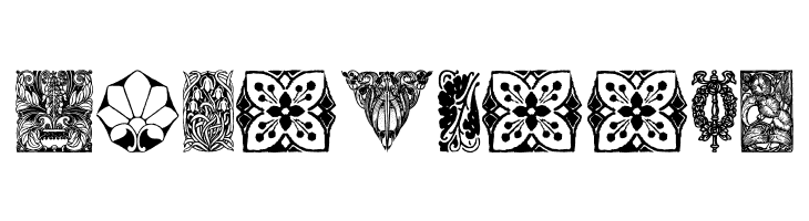 OldFloralIllustration  Free Fonts Download