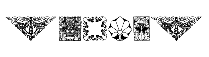 OldFloralIllustration  Free Fonts Download
