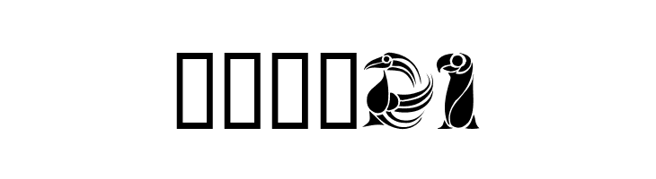 Birdies  Free Fonts Download