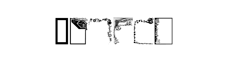FramesAndBordersII  Free Fonts Download
