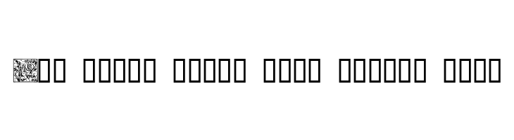 Durbin Initials  Free Fonts Download