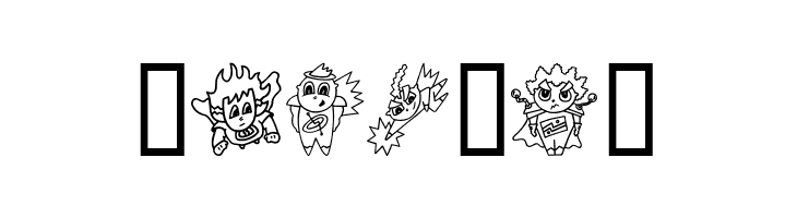 LittleHeroes  Free Fonts Download