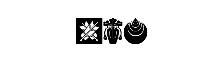 Oriental Icons III  Free Fonts Download