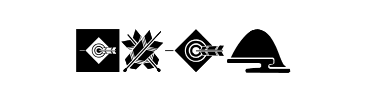 Oriental Icons III  Free Fonts Download