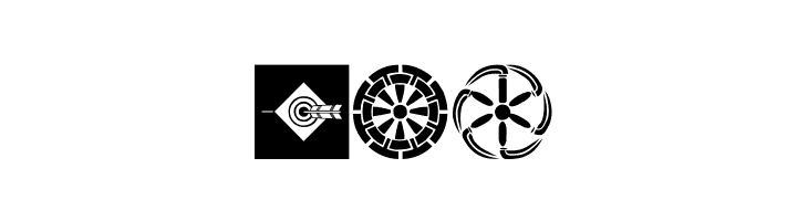 Oriental Icons III  Free Fonts Download