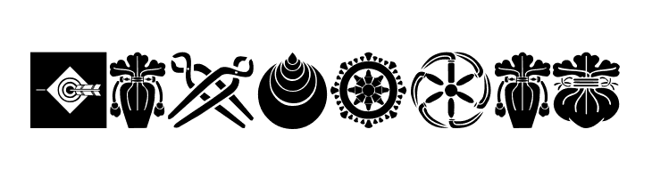 Oriental Icons III  Free Fonts Download